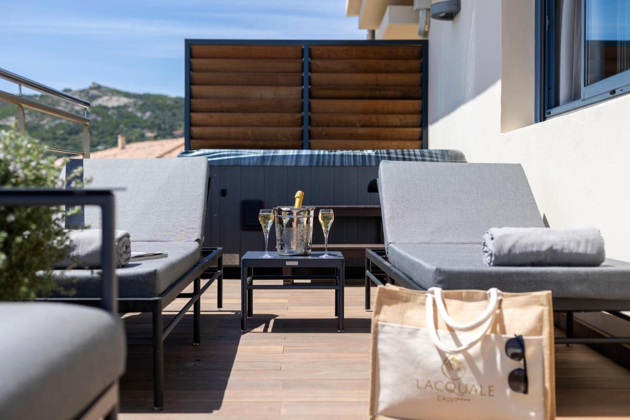 Hotel L'Acquale Calvi  Eksteriør billede